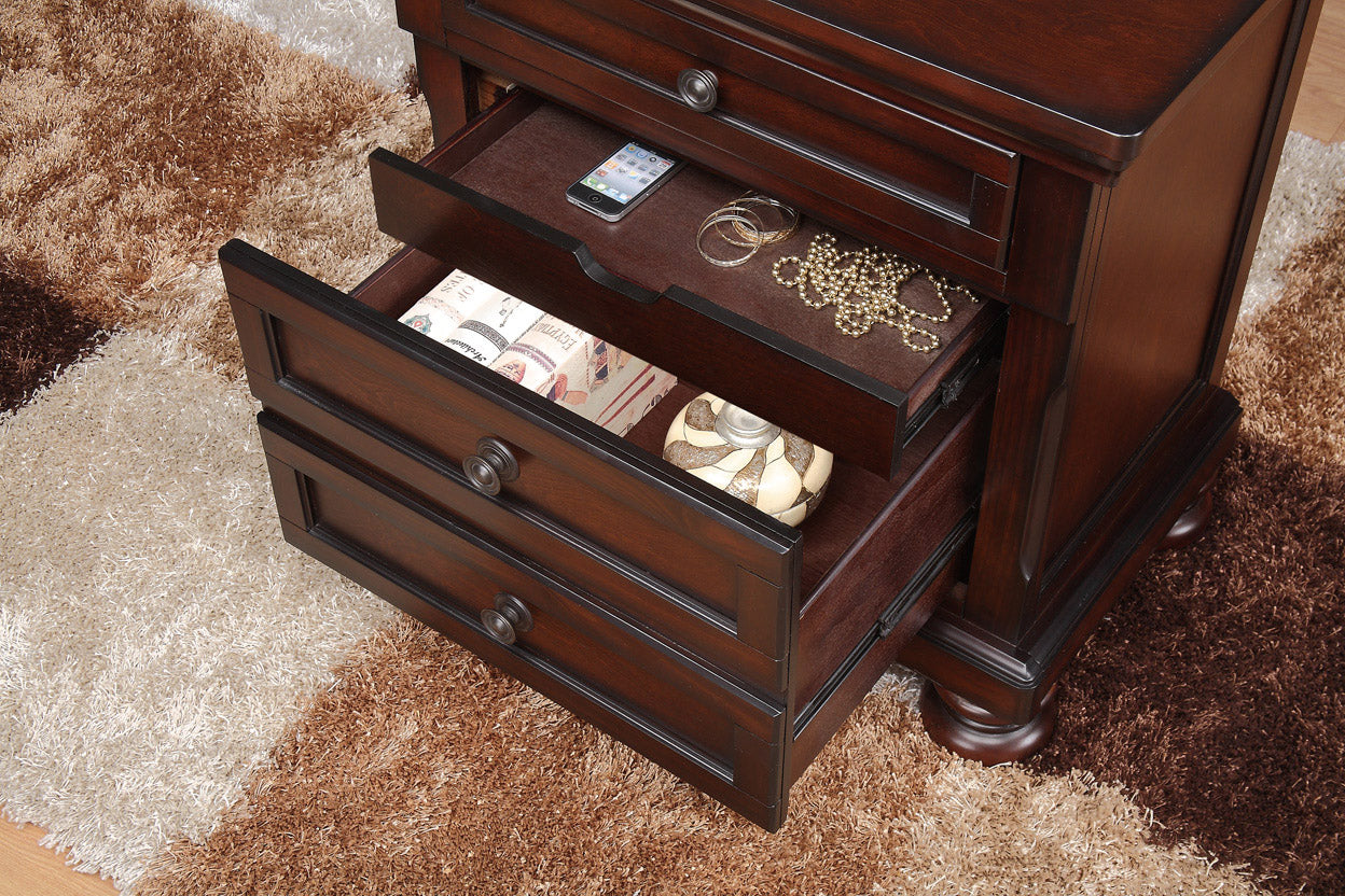 Cumberland Brown Cherry Nightstand