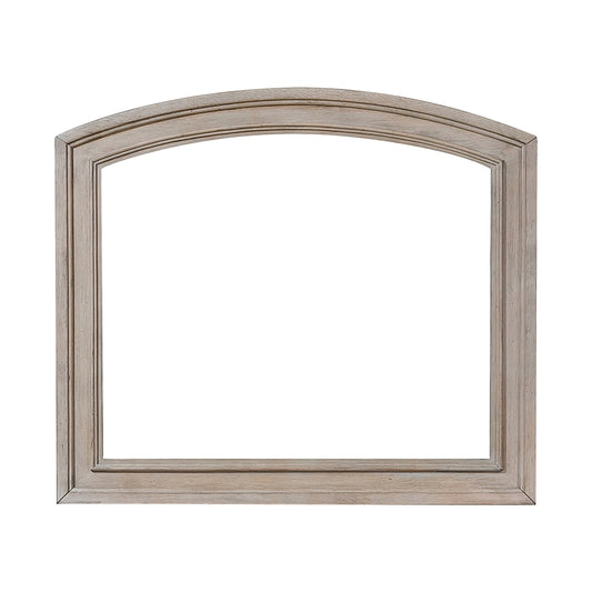 Bethel Wire Brushed Gray Mirror (Mirror Only)