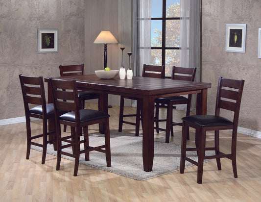 Bardstown Cherry Brown Counter Height Dining Set