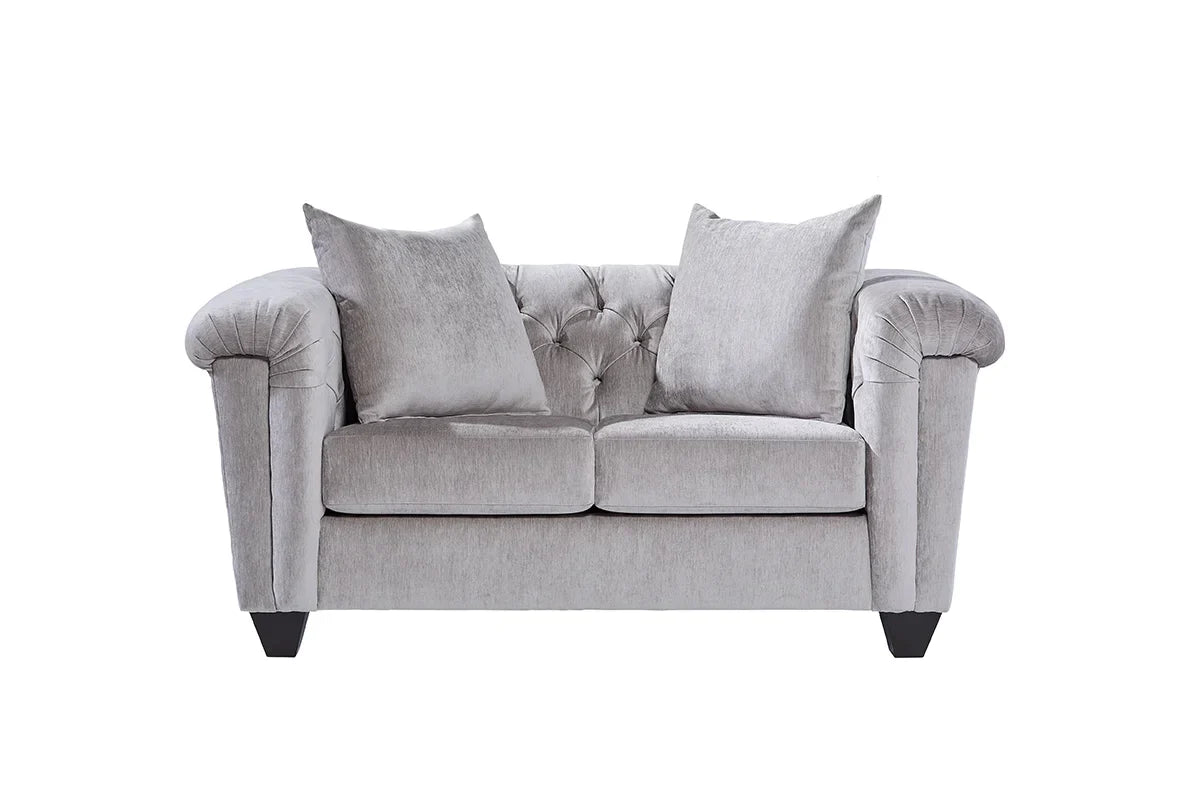 Sofa and loveseat set
