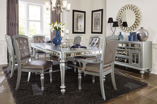 modern extendable dining set