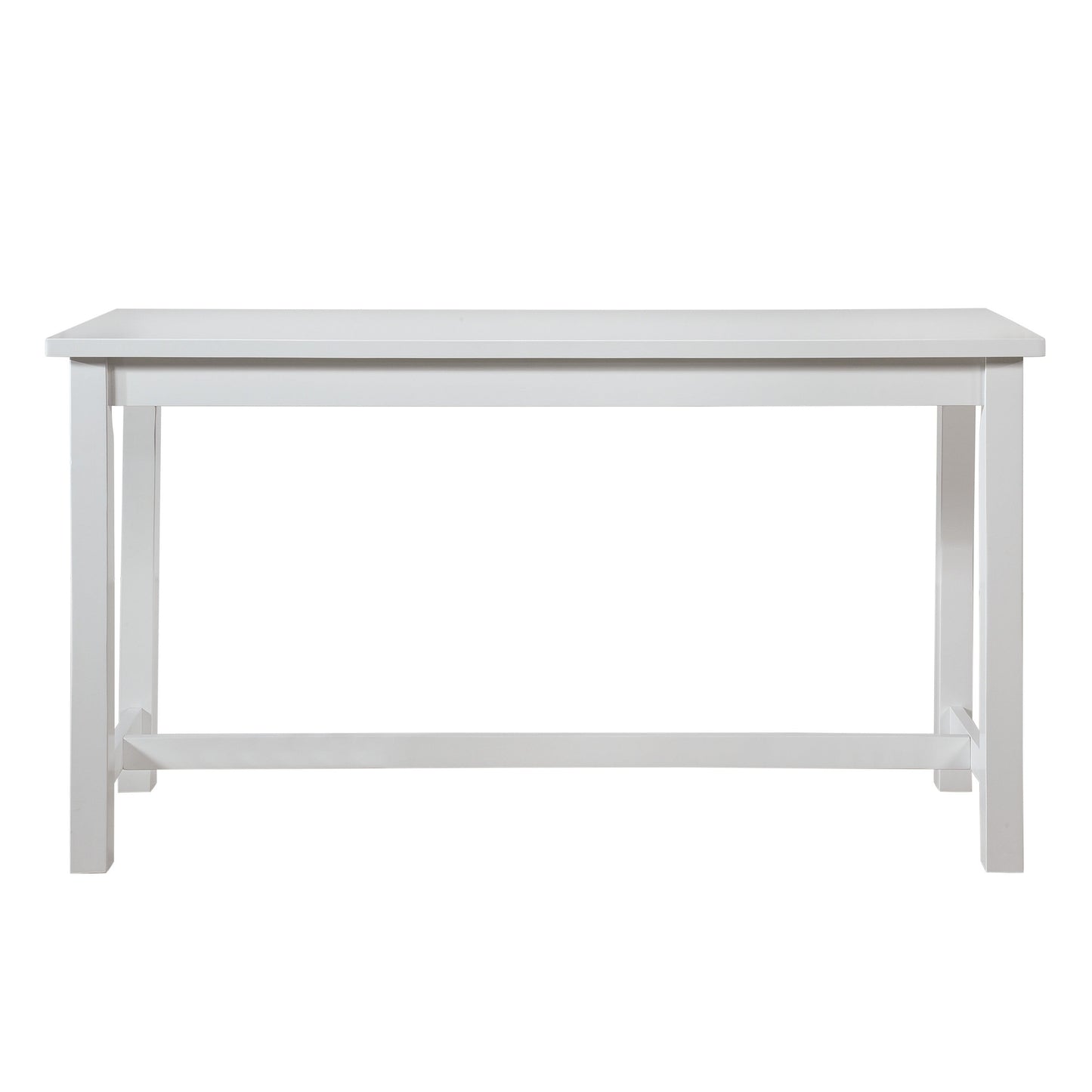 Connected White 4-Piece Pack Counter Height Set