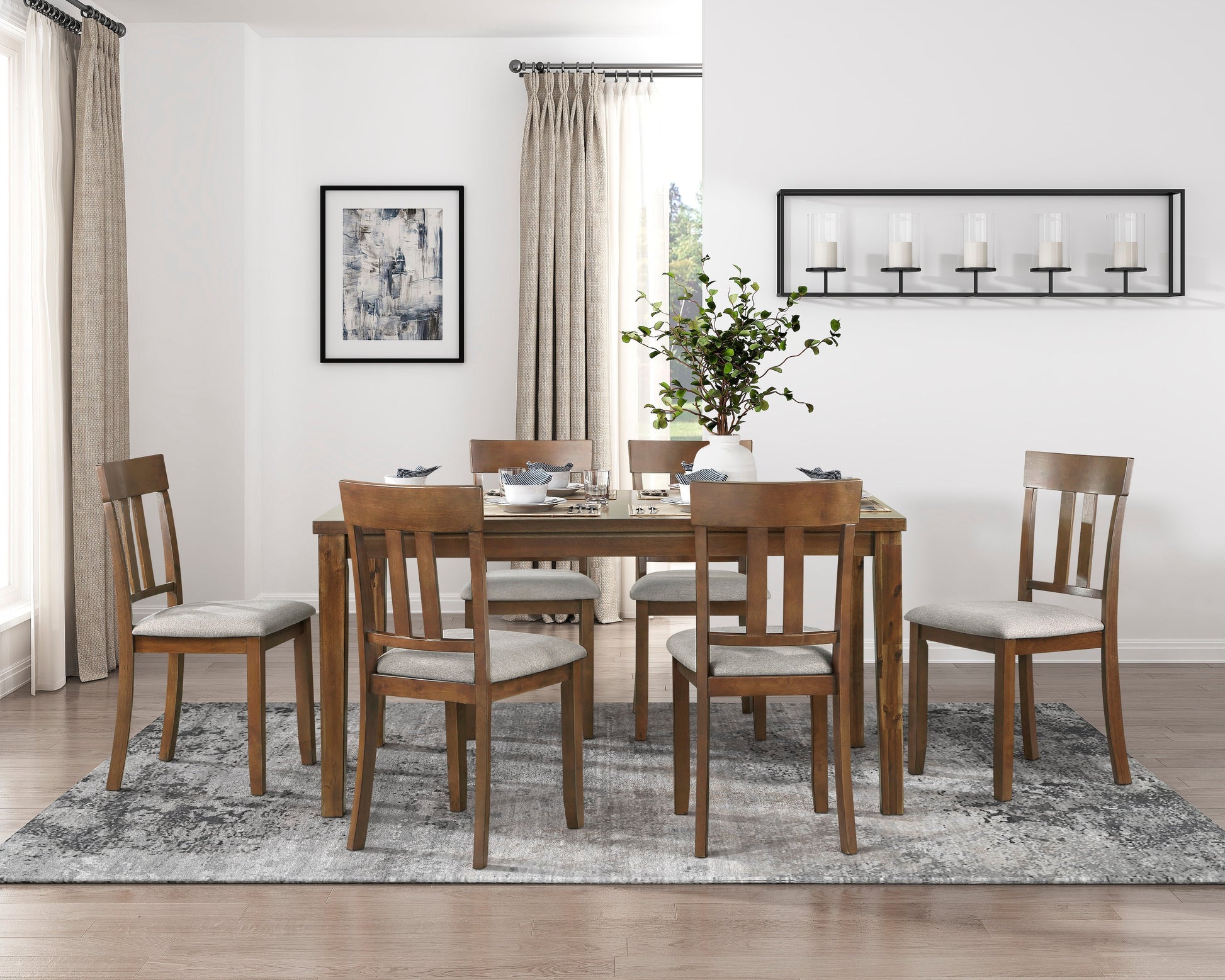 Cherry Dining Table Set