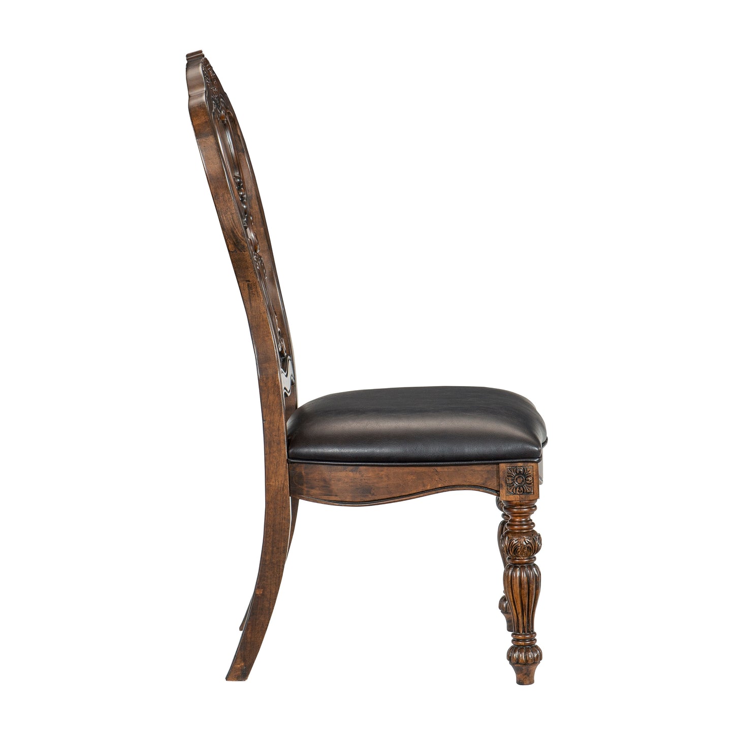 Bergen Dark Oak Side Chair, Set of 2