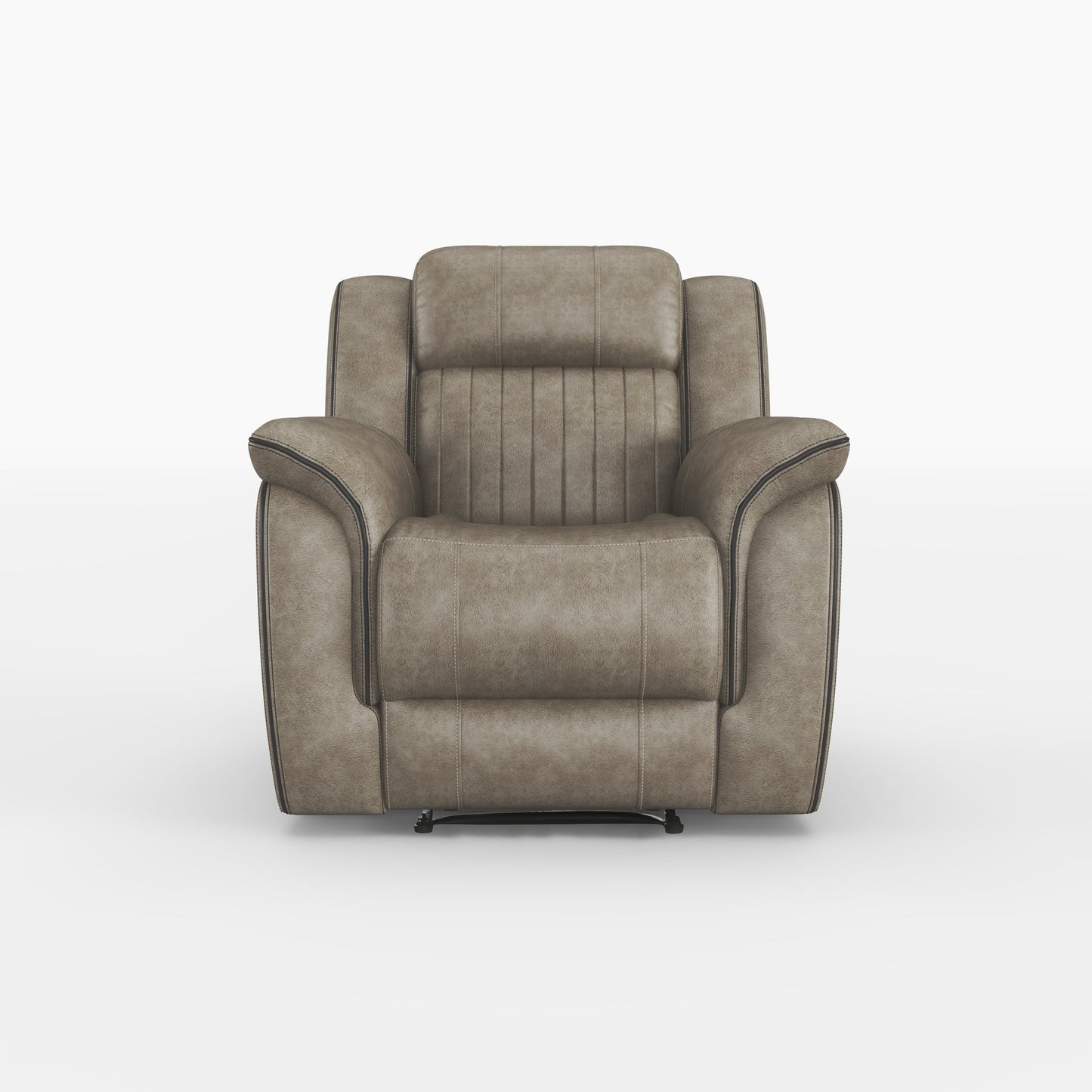 Centeroak Brownish Gray Reclining Chair