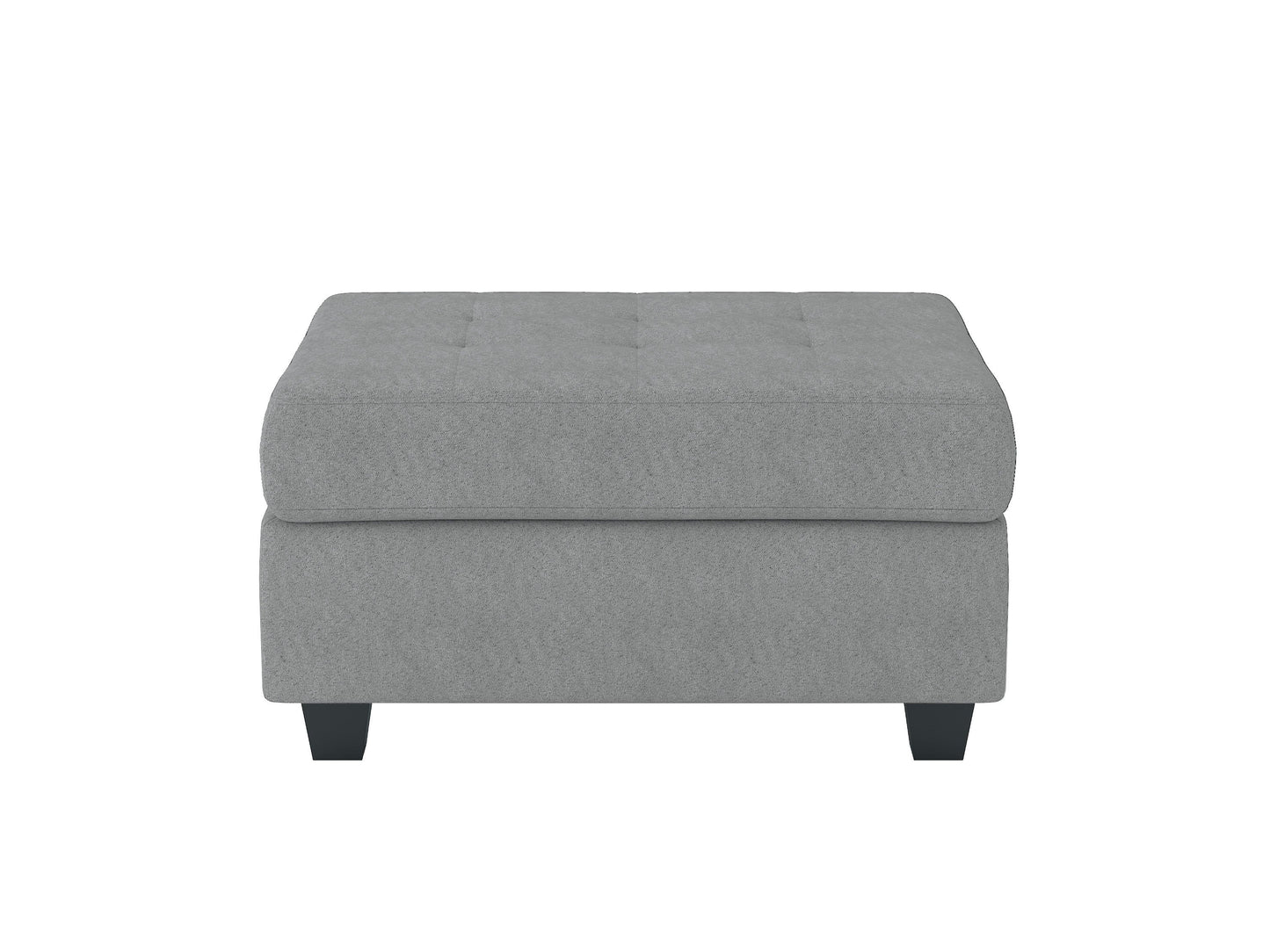 Maston Light Gray Ottoman