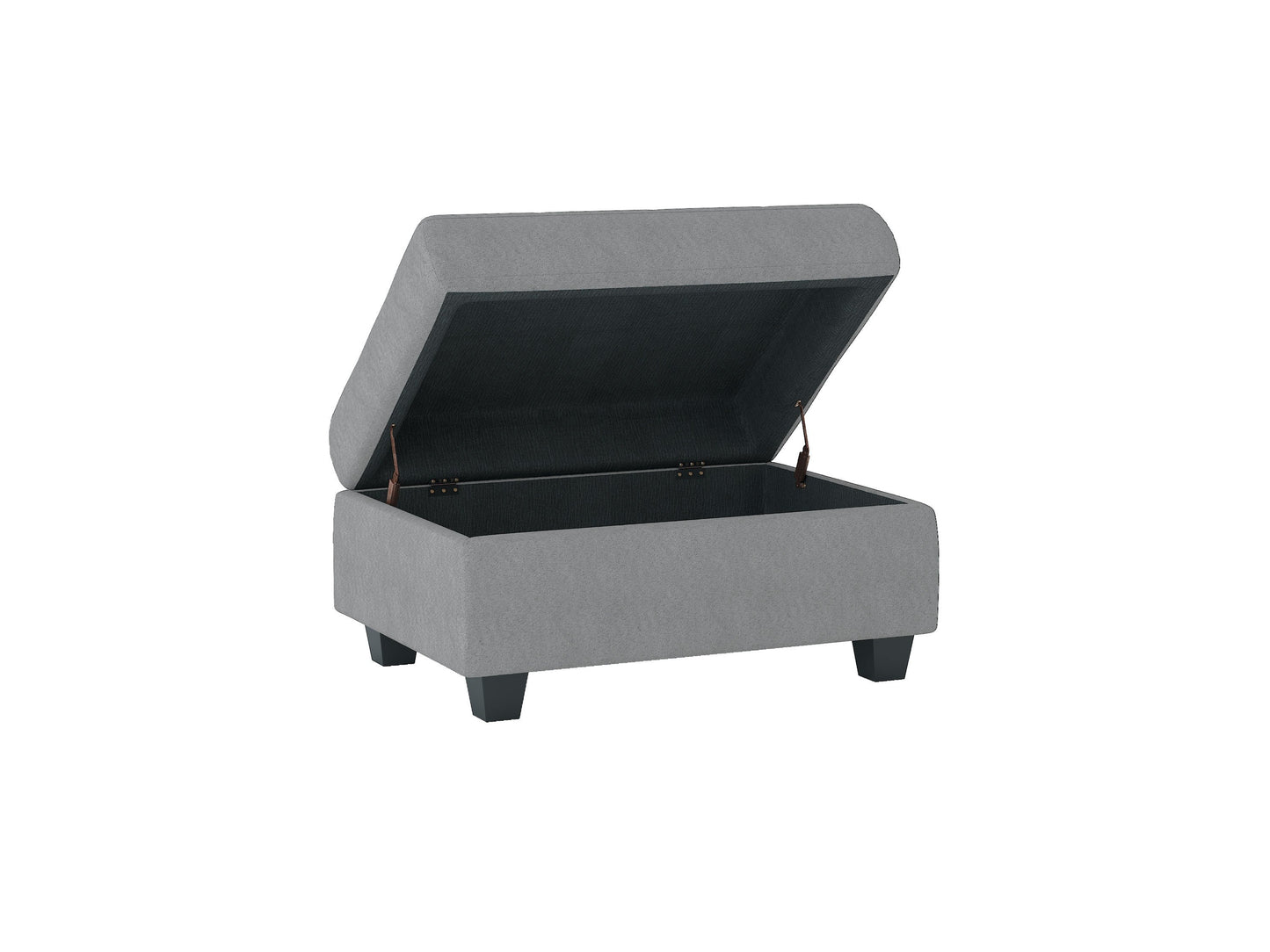Maston Light Gray Ottoman