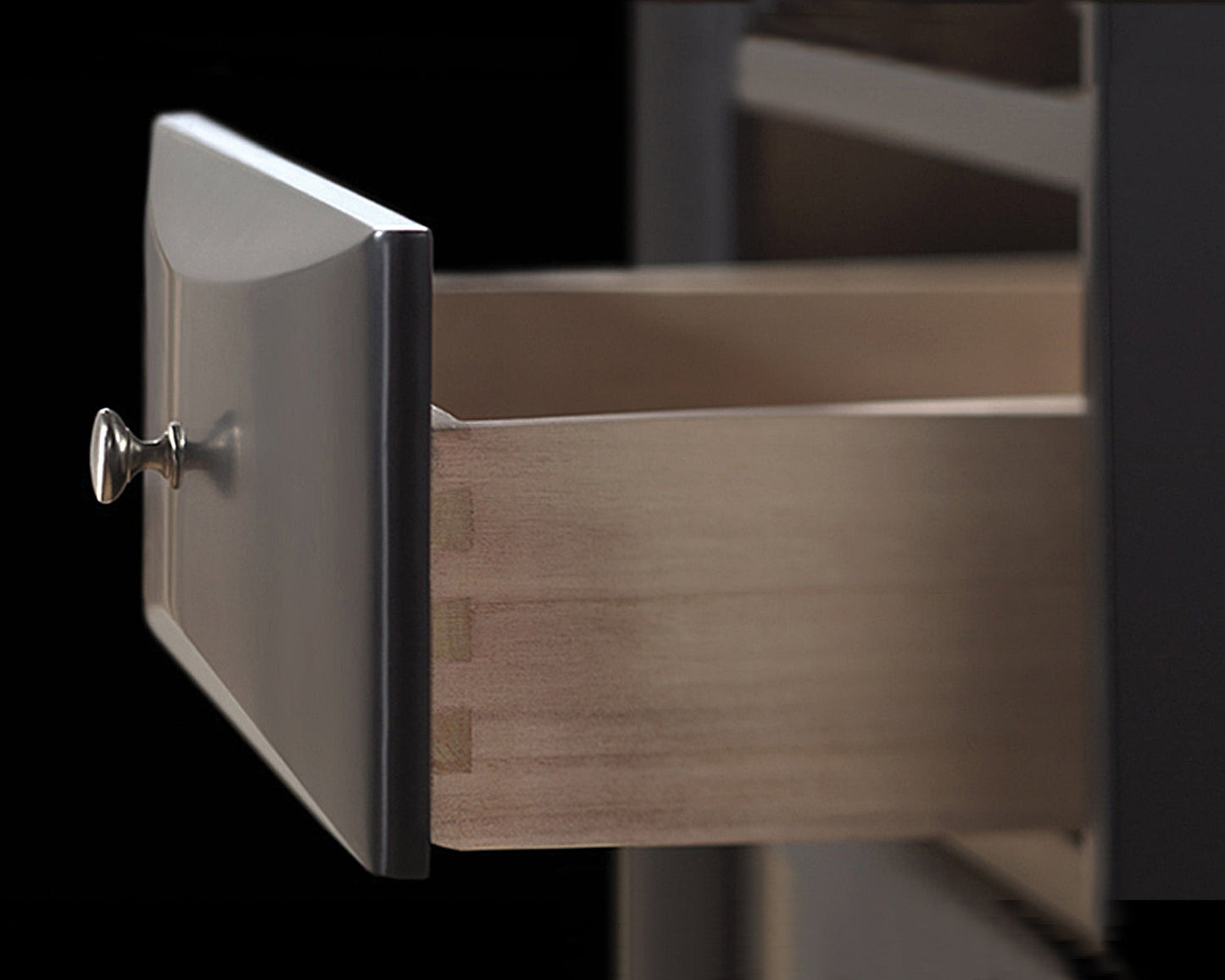 Emily Black King Storage Platform Bed