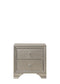 Lyssa Champagne LED Upholstered Panel Bedroom Set