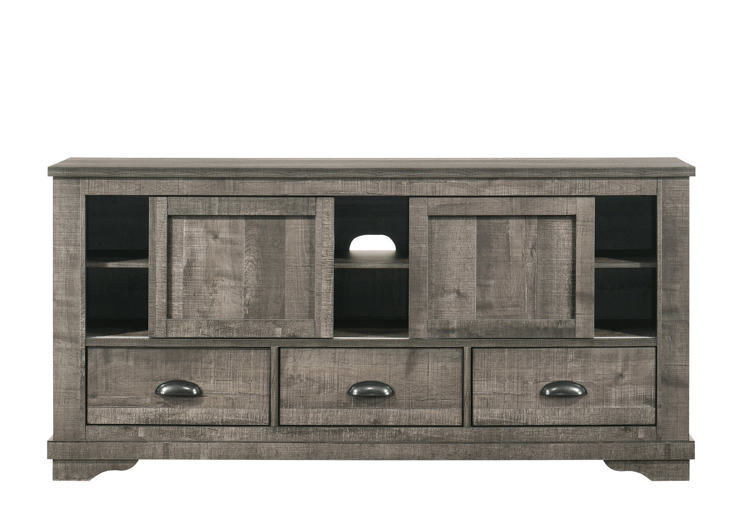 Coralee Gray 63" TV Stand