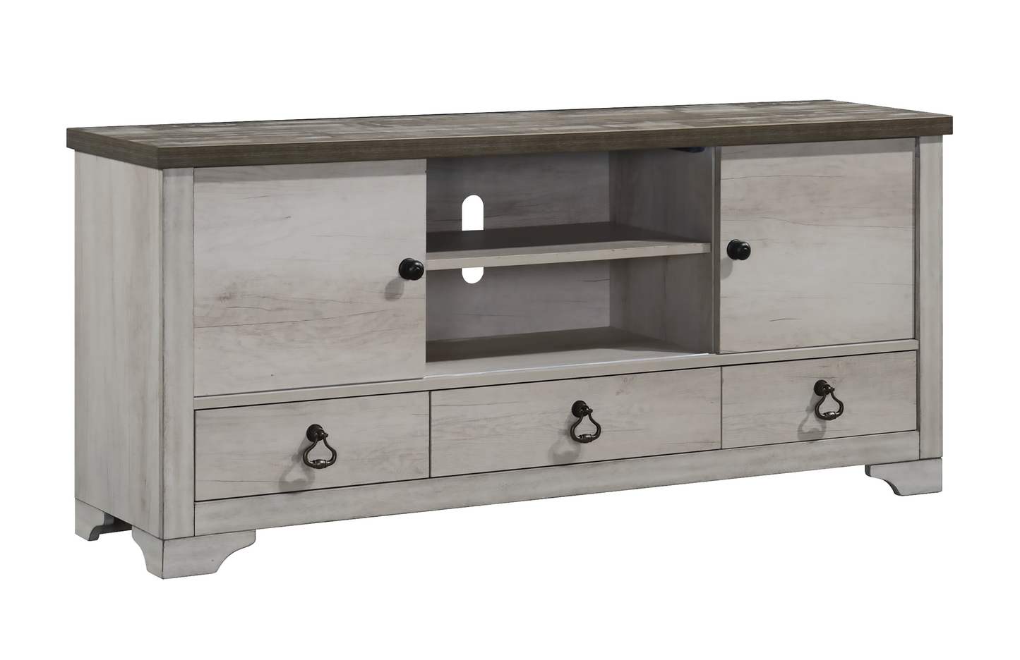 Patterson Driftwood 65" TV Stand