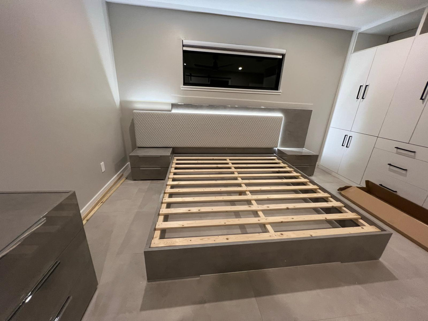 Fabiana Italian Bedroom  Collection (Grey)