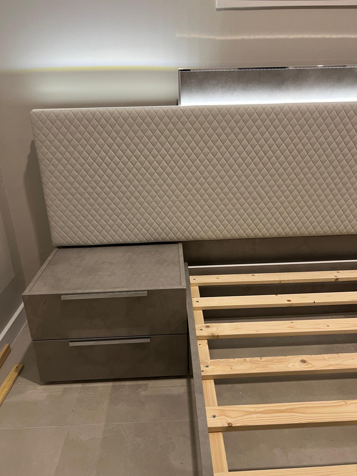 Fabiana Italian Bedroom  Collection (Grey)