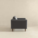 Fordham Grey Velvet Lounge Chair