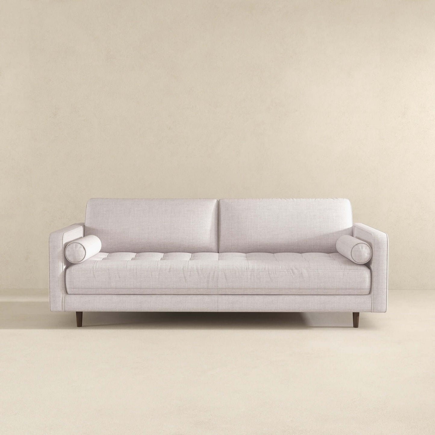 Daphne Beige Linen Sofa