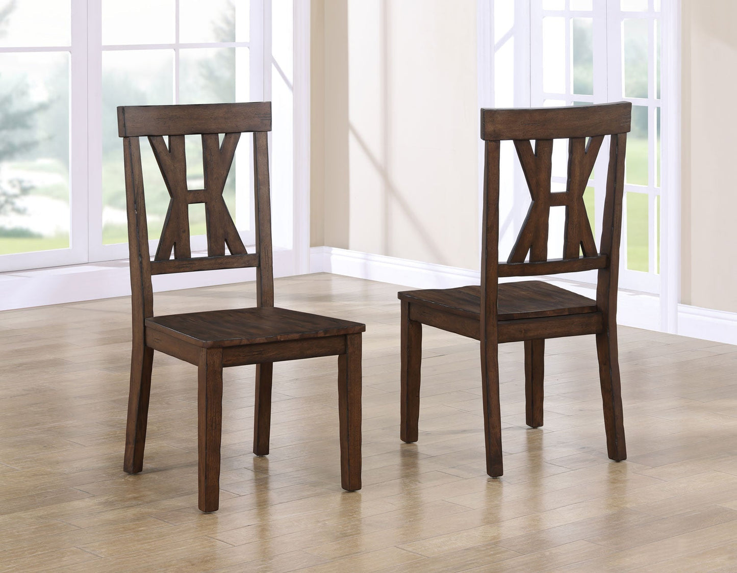 Auburn 7-Piece Dining Set(Table, 2 Arm Chairs, 4 Side Chairs)