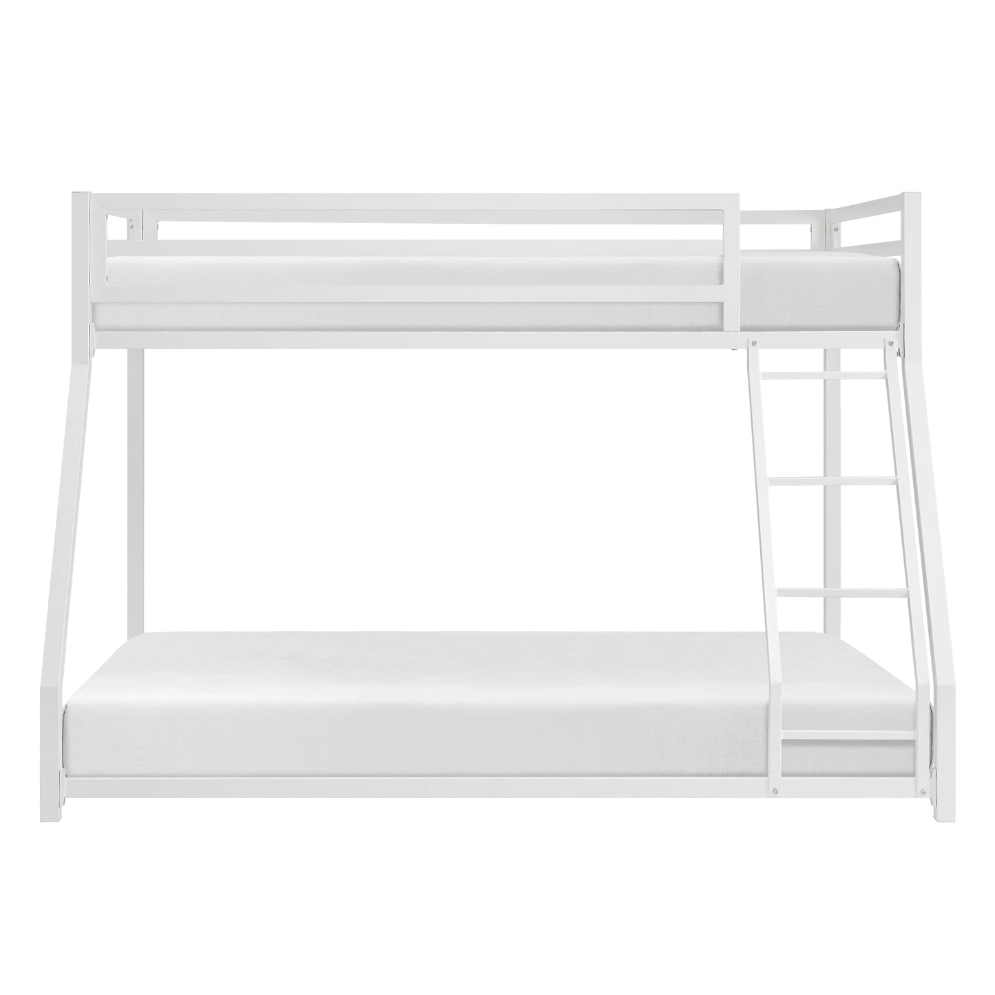 Jovie White Metal Twin/Full Bunk Bed