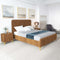 Bethany Velvet Upholstered Platform Bed Queen / Grey