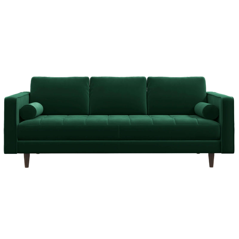 Tessa Tan Leather Sofa