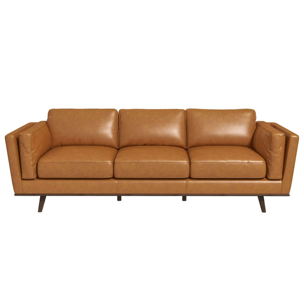 Ferre Tan Genuine Leather Sofa