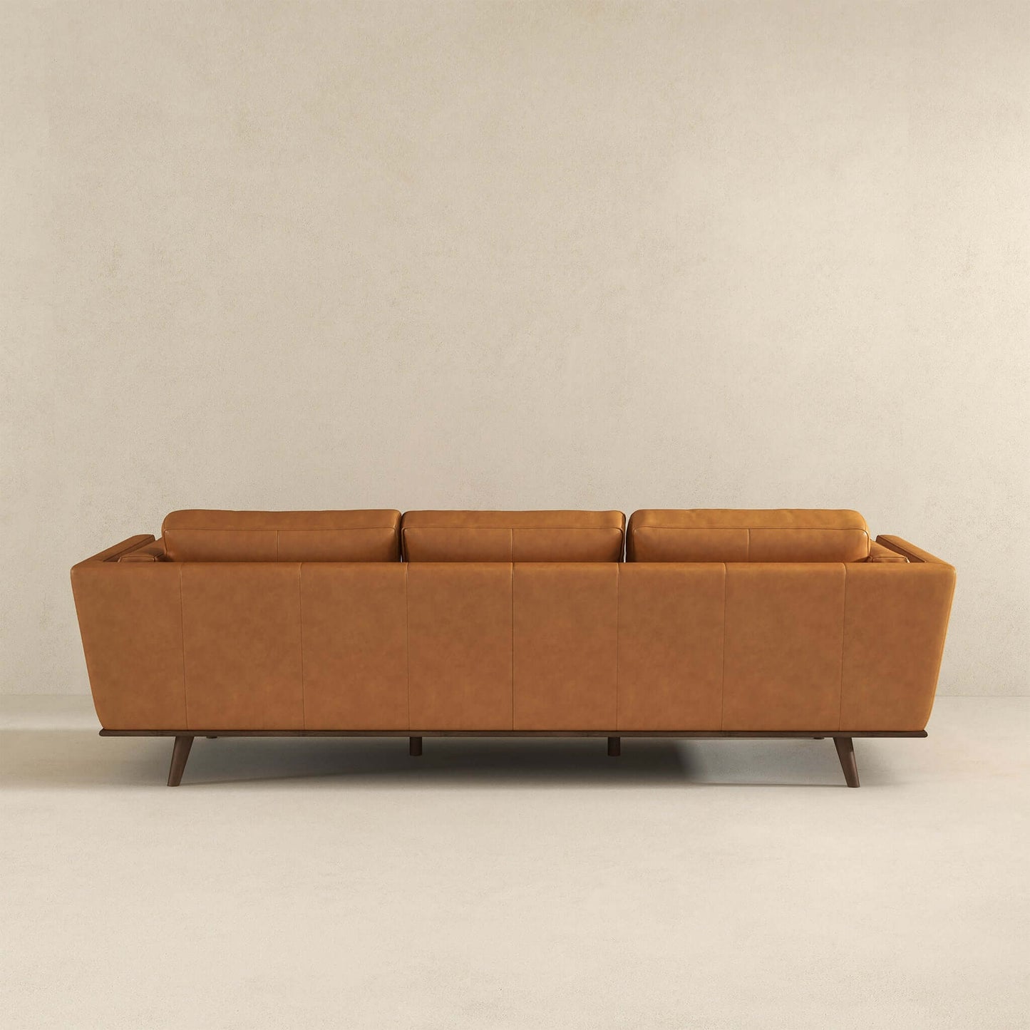 Ferre Tan Genuine Leather Sofa