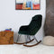 Chloe Grey Linen Rocking Chair