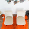 Clove Beige Velvet Dining Chair (Set Of 2)