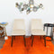 Clove Beige Velvet Dining Chair (Set Of 2)