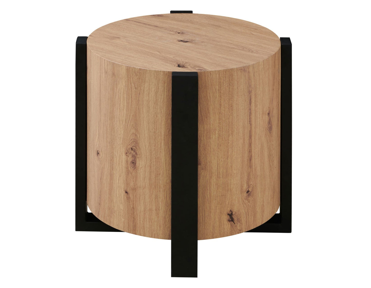 Darcie Faux-Wood End Table