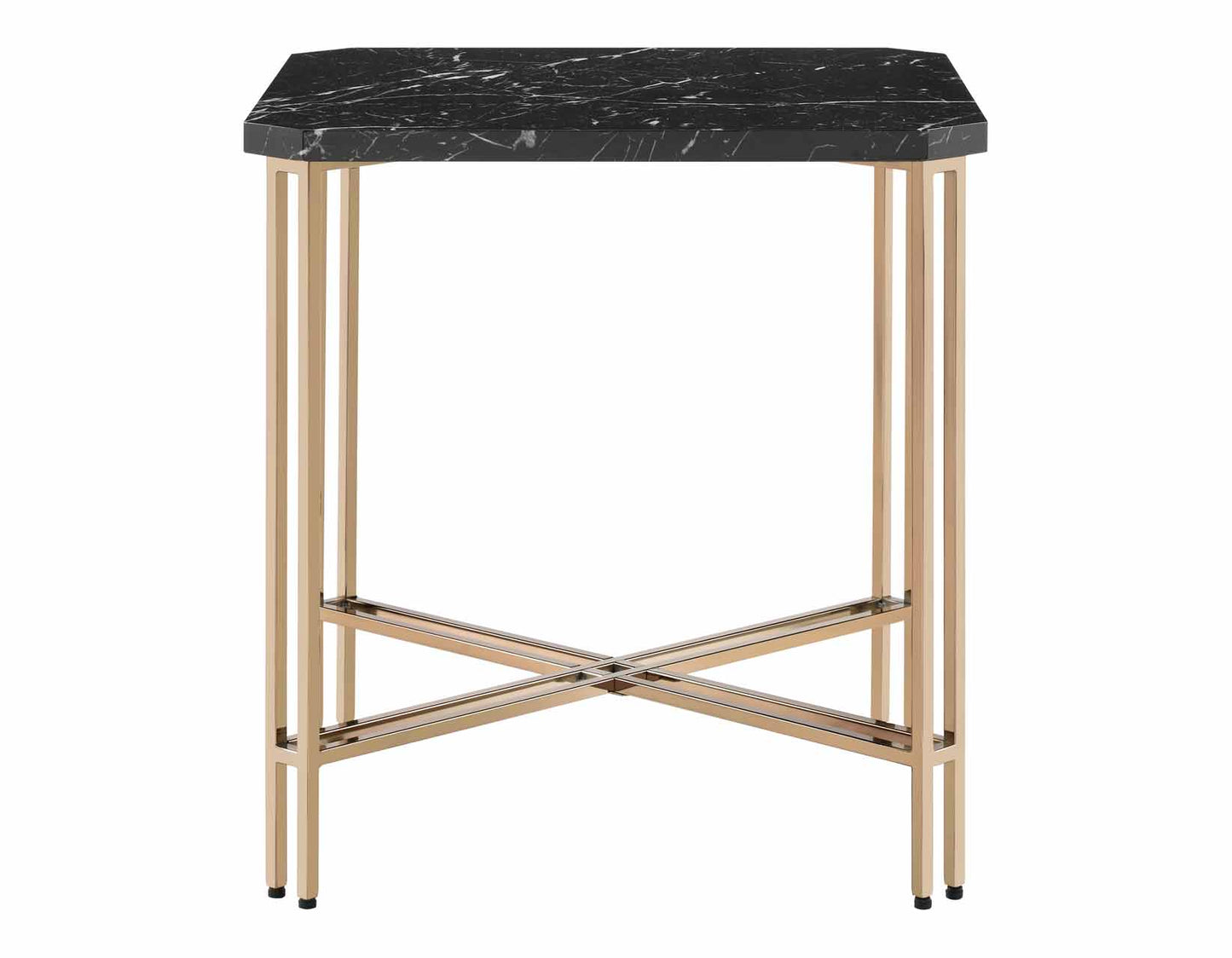 Daxton Faux-Marble 3-Piece Occasional Set(Cocktail & 2 End Tables)