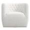 Delaney Cream Boucle Swivel Chair