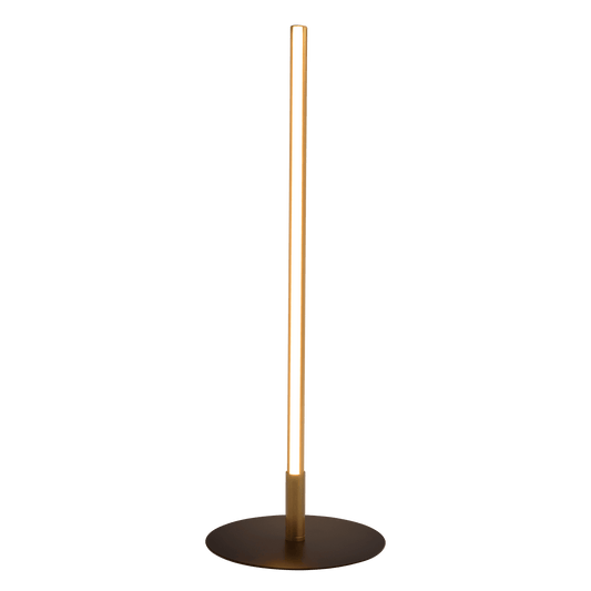 Dimond Black LED Table Lamp with On/Off Switch Round Metal Base