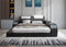 Matrix Black/White Queen Bed B126