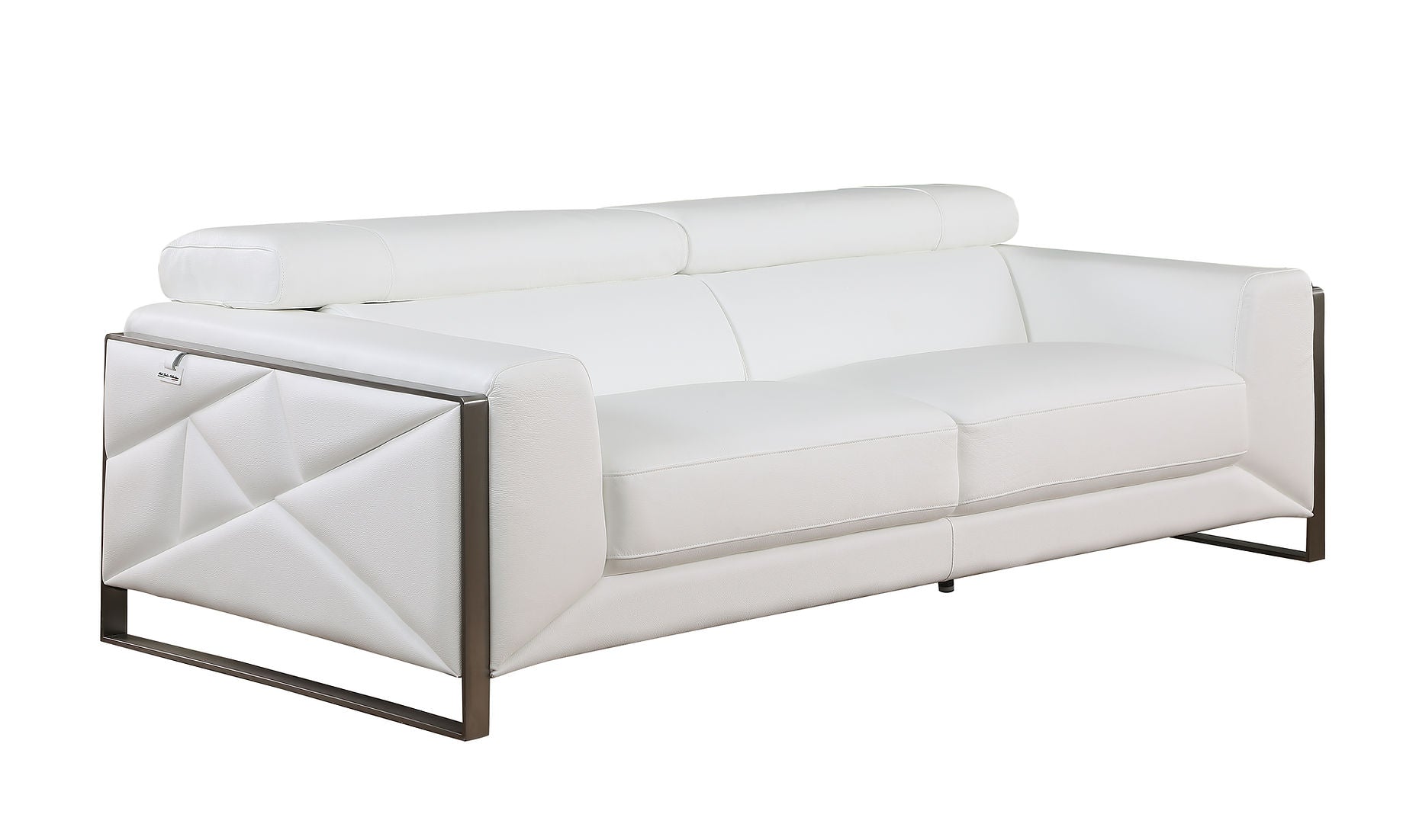 Leather italian sofa