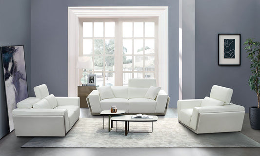 MI-8010 Domo White Living Room Set