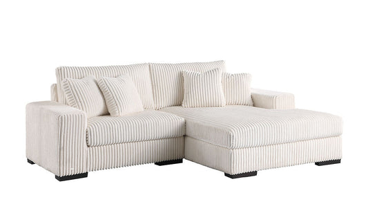 S859 Comfy 2pcs (Ivory) Sectional