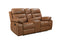 Dallas Camel Leather Reclining Living Room Set