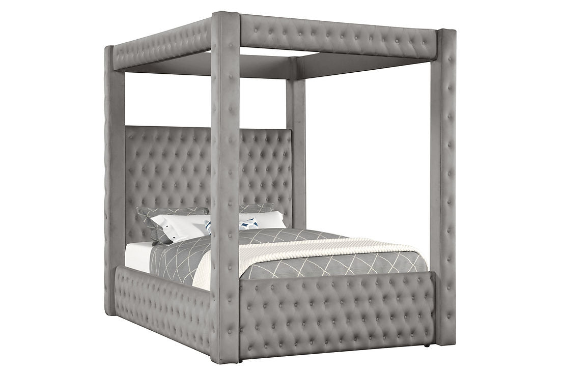B8013 Mansion (Grey) King Bed