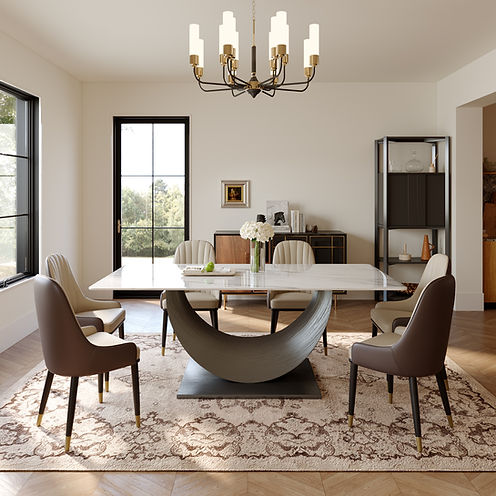 Myla Dining Room Set( Sintered Stone)