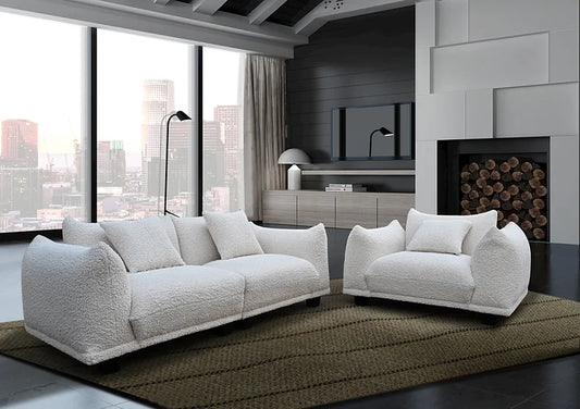 Luxury White Sofa Living Room