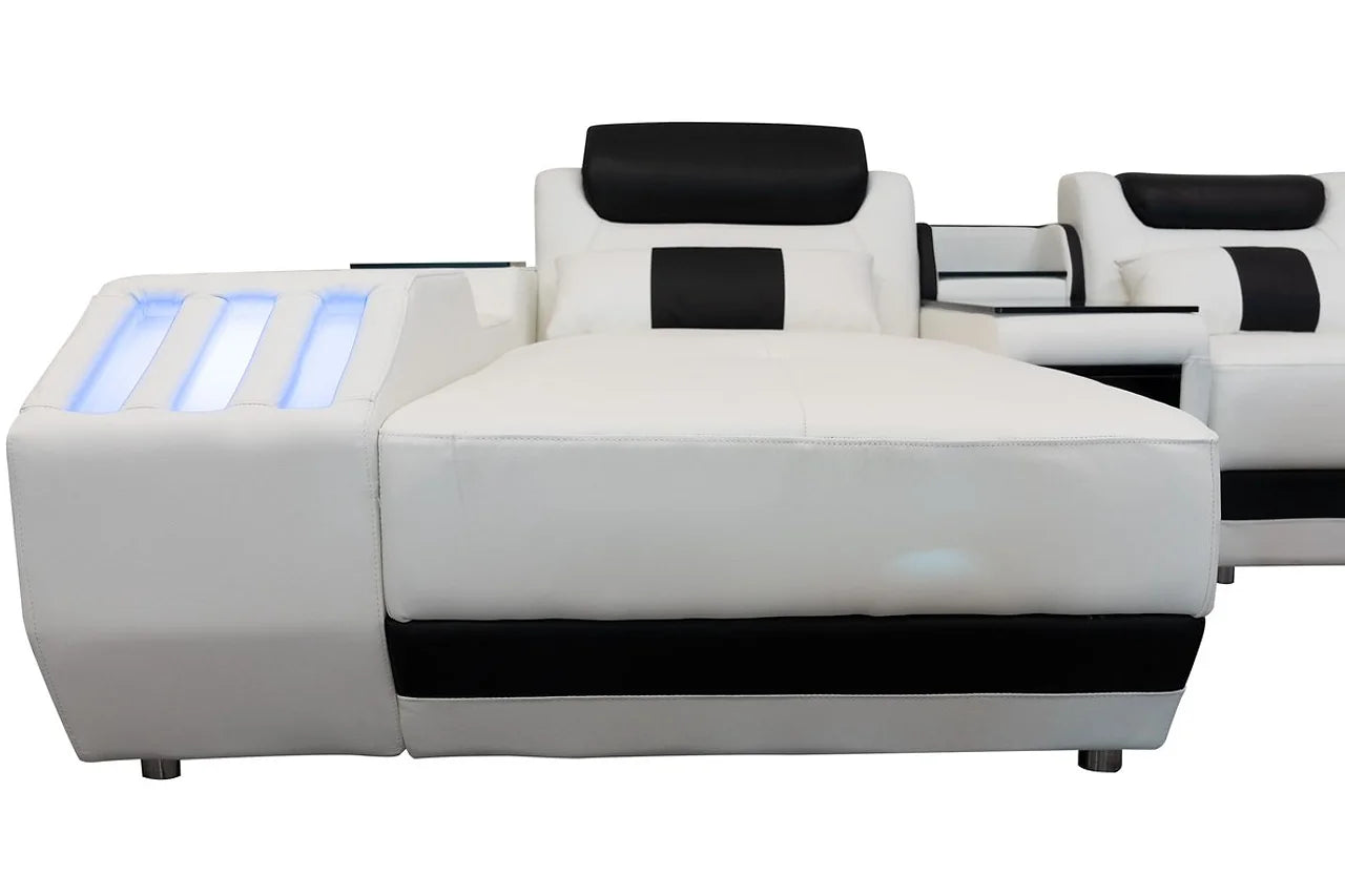 MI-9916 Matrix Sectional (White)