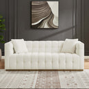 Jedda Beige Boucle Sofa