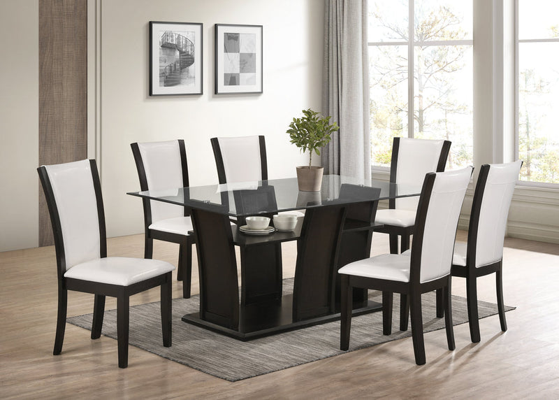 Florida White 7-Piece Dining Set