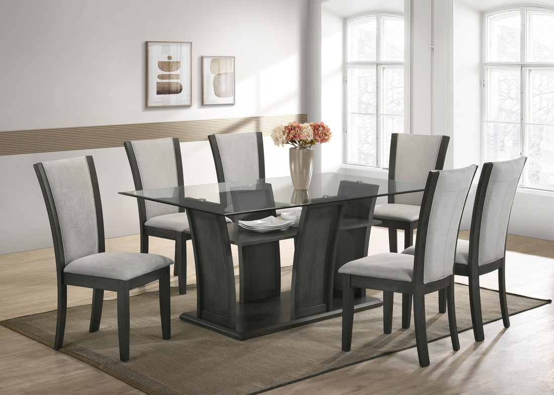 Florida Gray 7-Piece Dining Room Set