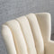 Gianna Cream Tufted French Boucle Armchair