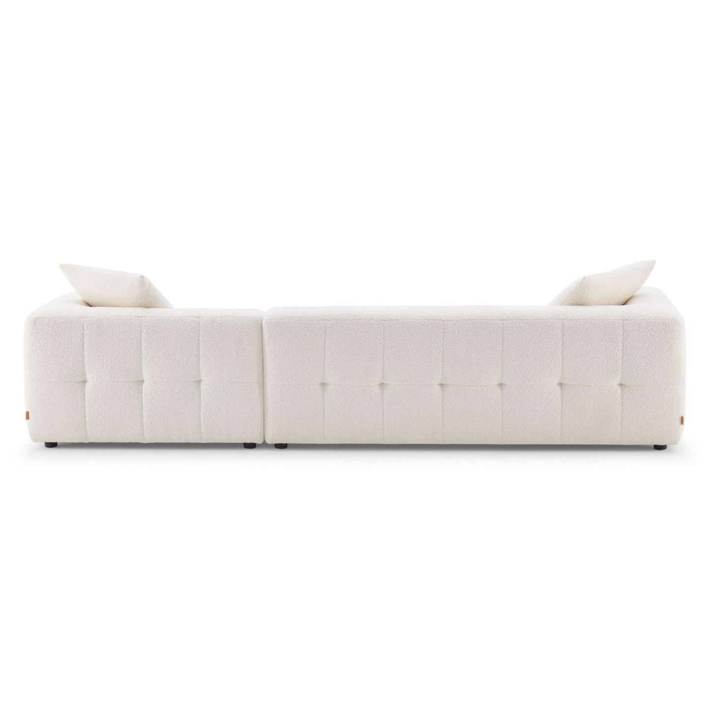 Kaynes Mocha Boucle LAF Sectional