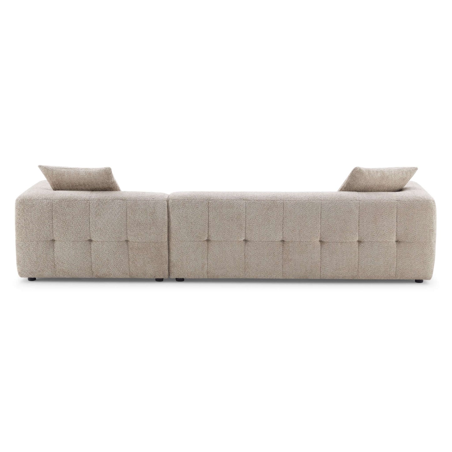 Kaynes Mocha Boucle LAF Sectional