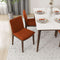 Laura Mid-Century Modern Solid Wood Dining Chair (Set of 2) Cream Linen
