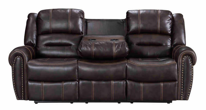 Lexington  3-Piece Mesa Brown Reclining Living Room Set