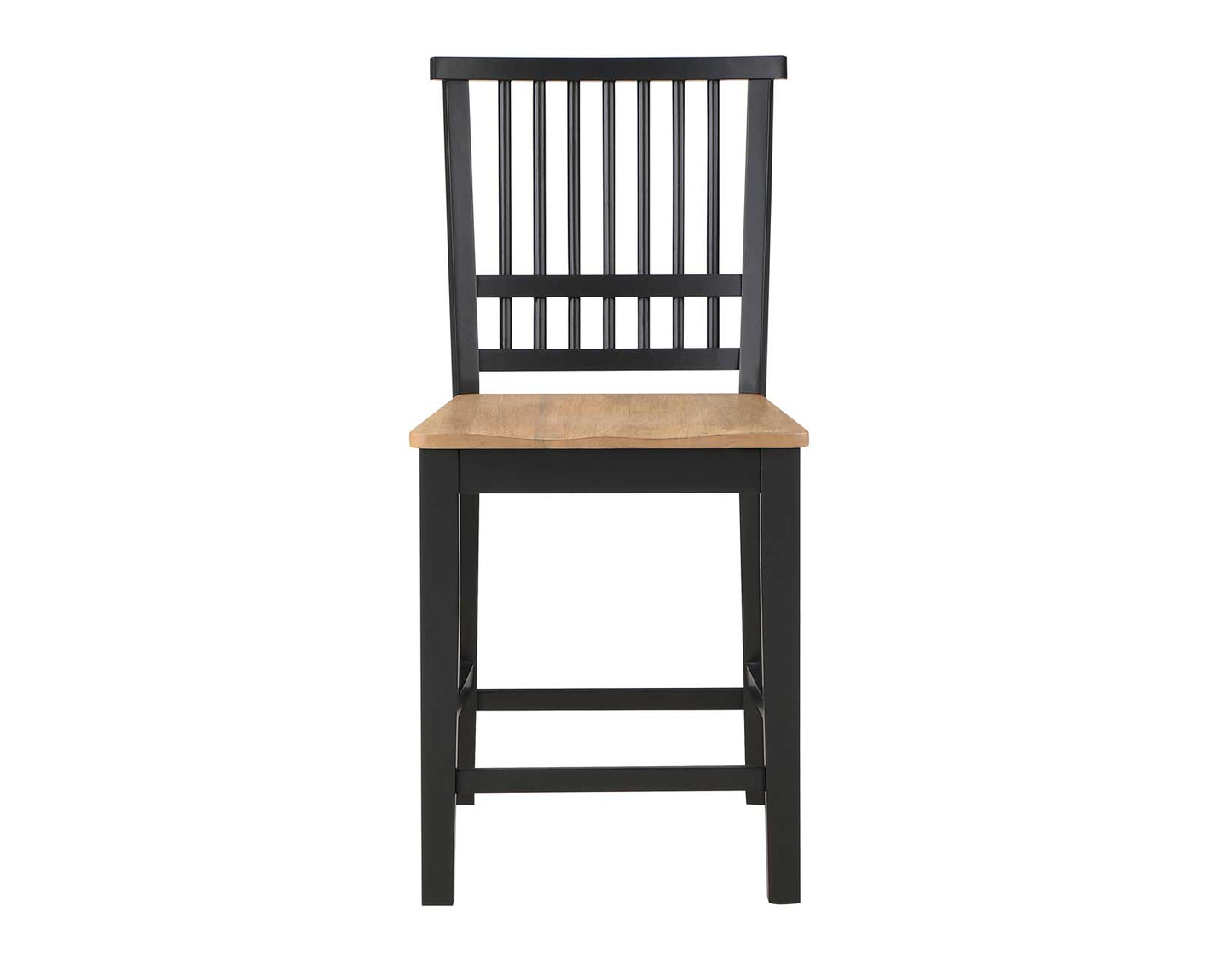 Magnolia 5-Piece 80-96-inch Black Counter Table Dining Set
